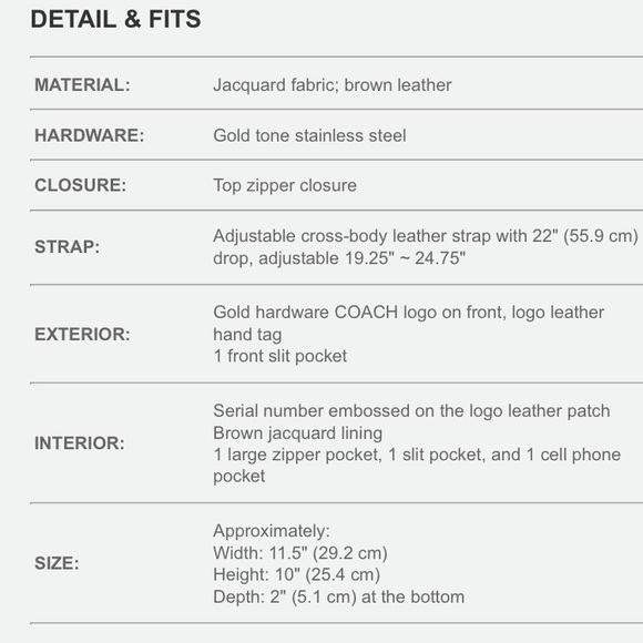 Coach Messenger Crossbody bag - Picture 6 of 6